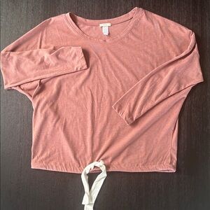 Eberjey Gisele Slouchy PJ Top - Dusty Rose